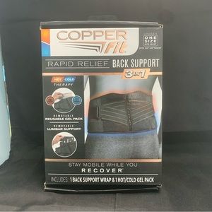 Copper Fit Rapid Relief Back Support